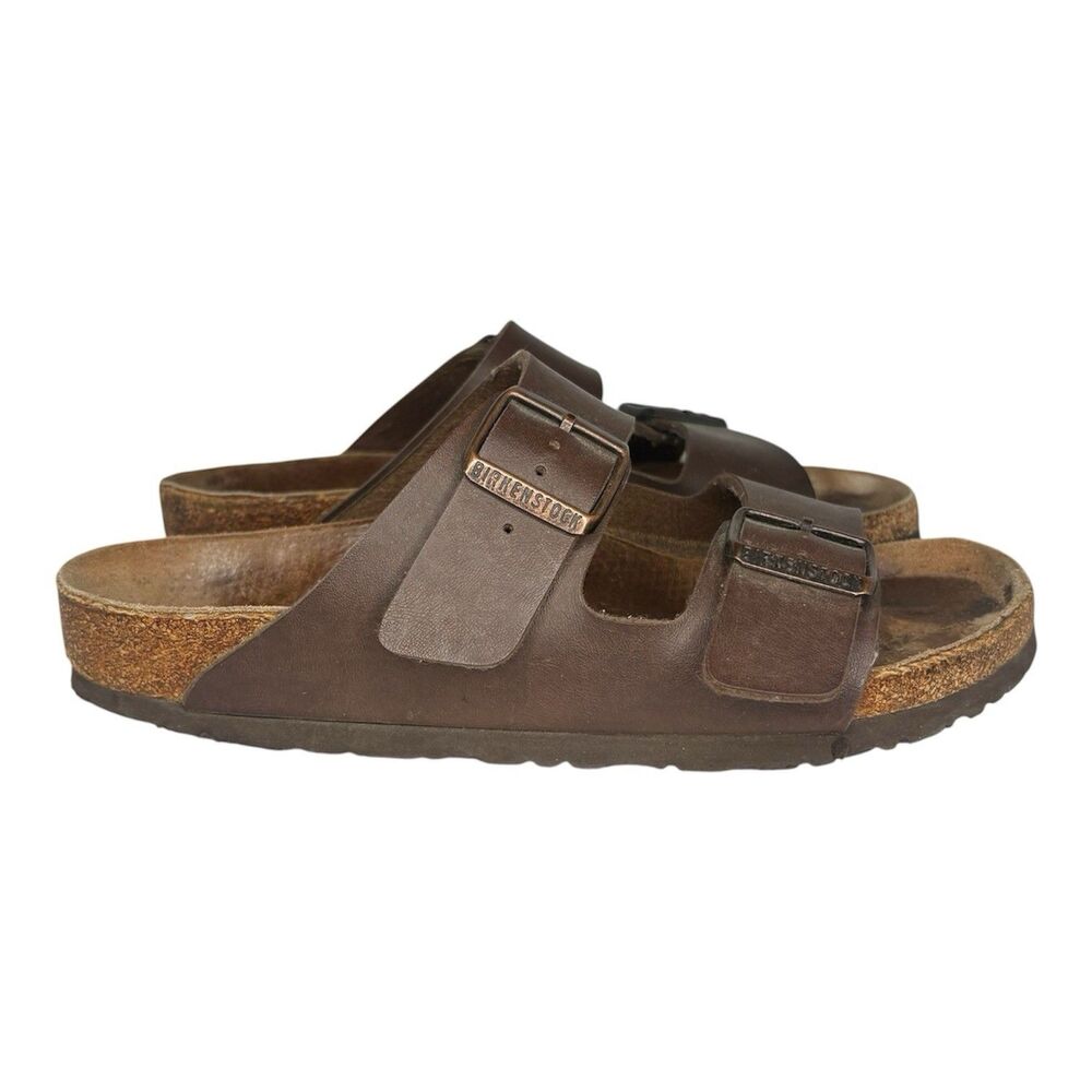 Birkenstock Arizona Unisex Womens Size-8  / Mens Size-6 Sandals Brown